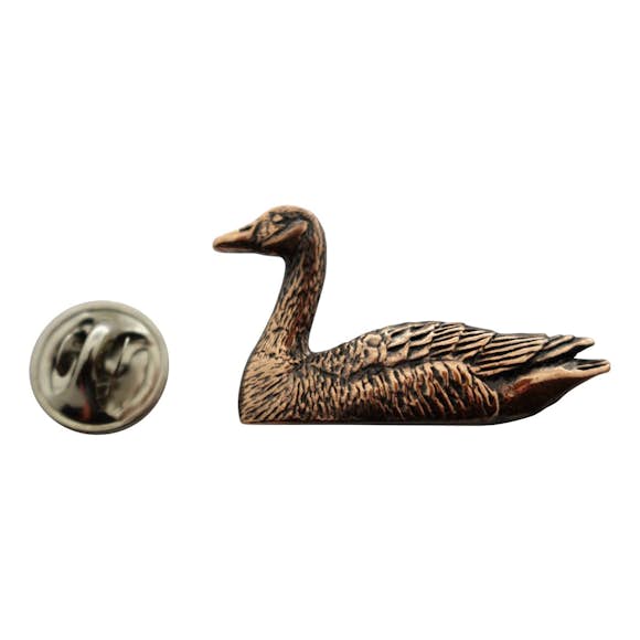 Canada Goose Pin ~ Antiqued Copper ~ Lapel Pin ~ Sarah's Treats & Treasures