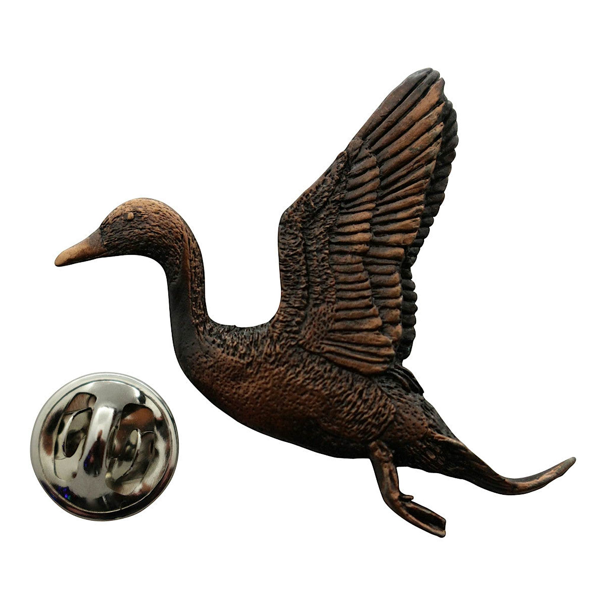 Pintail Pin ~ Antiqued Copper ~ Lapel Pin ~ Sarah's Treats & Treasures
