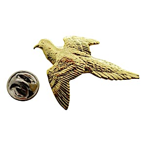 Dove Pin ~ 24K Gold ~ Lapel Pin ~ Sarah's Treats & Treasures