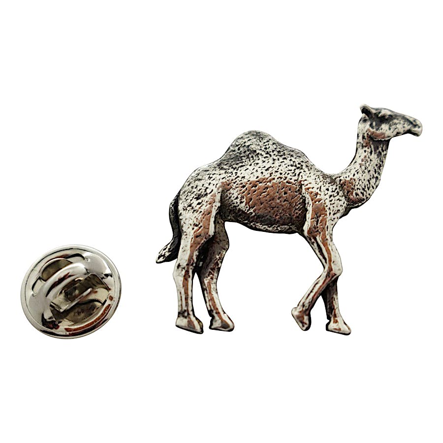 Camel Pin ~ Antiqued Pewter ~ Lapel Pin ~ Antiqued Pewter Lapel Pin ~ Sarah's Treats & Treasures