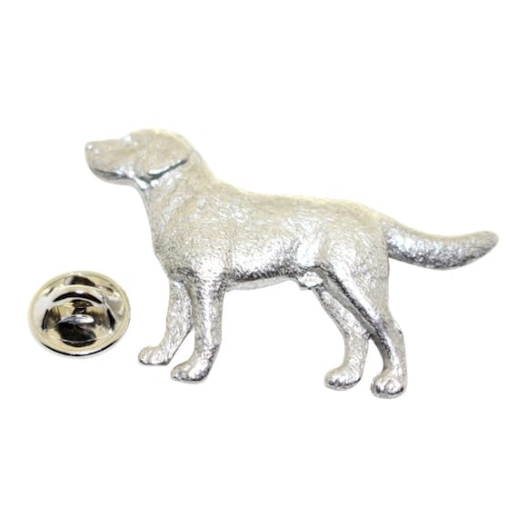 Labrador or Lab Pin ~ Antiqued Pewter ~ Lapel Pin ~ Sarah's Treats & Treasures