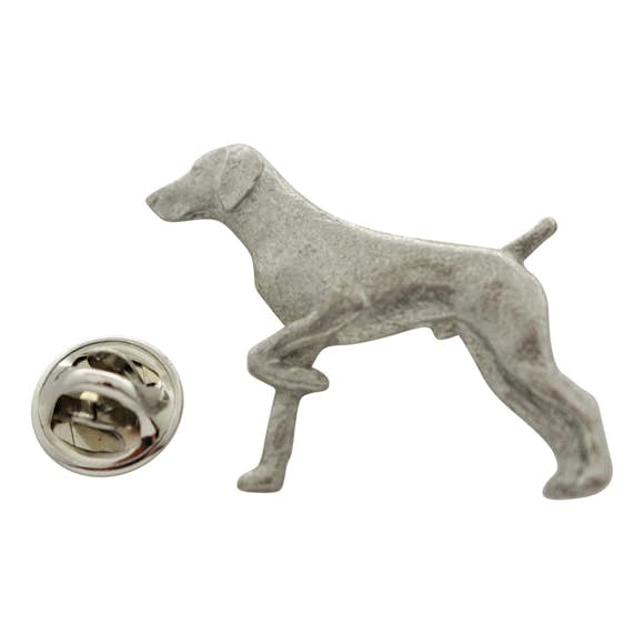 German Shorthaired Pointer Pin ~ Antiqued Pewter ~ Lapel Pin ~ Sarah's Treats & Treasures