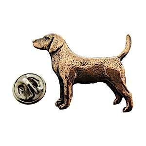 Beagle Pin ~ Antiqued Copper ~ Lapel Pin ~ Sarah's Treats & Treasures