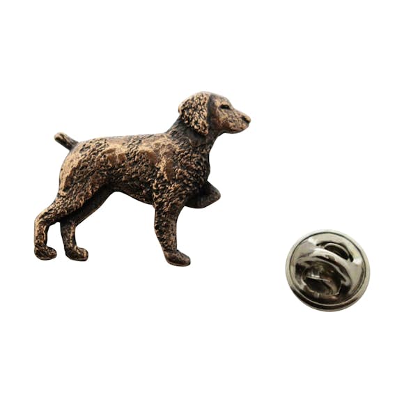 Brittany Pin ~ Antiqued Copper ~ Lapel Pin ~ Sarah's Treats & Treasures
