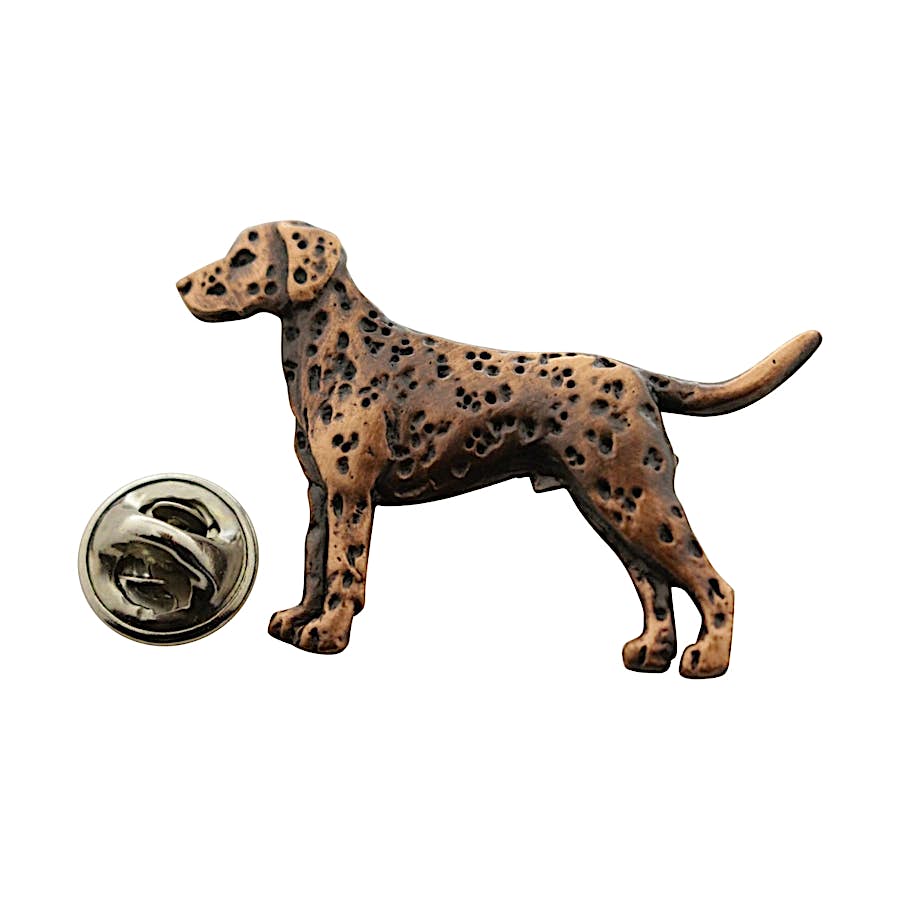 Dalmatian Pin ~ Antiqued Copper ~ Lapel Pin ~ Sarah's Treats & Treasures