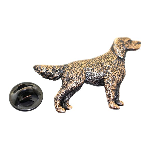 English Setter Dog Pin ~ Antiqued Copper ~ Lapel Pin ~ Sarah's Treats & Treasures