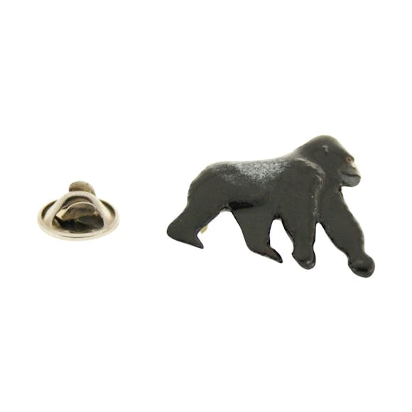 Gorilla Pin ~ Hand Painted ~ Lapel Pin ~ Hand Painted Lapel Pin ~ Sarah's Treats & Treasures
