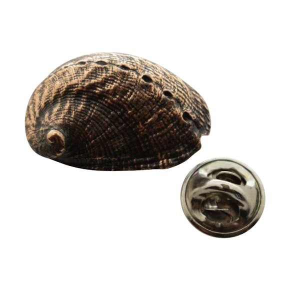 Abalone Shell Pin ~ Antiqued Copper ~ Lapel Pin ~ Sarah's Treats & Treasures