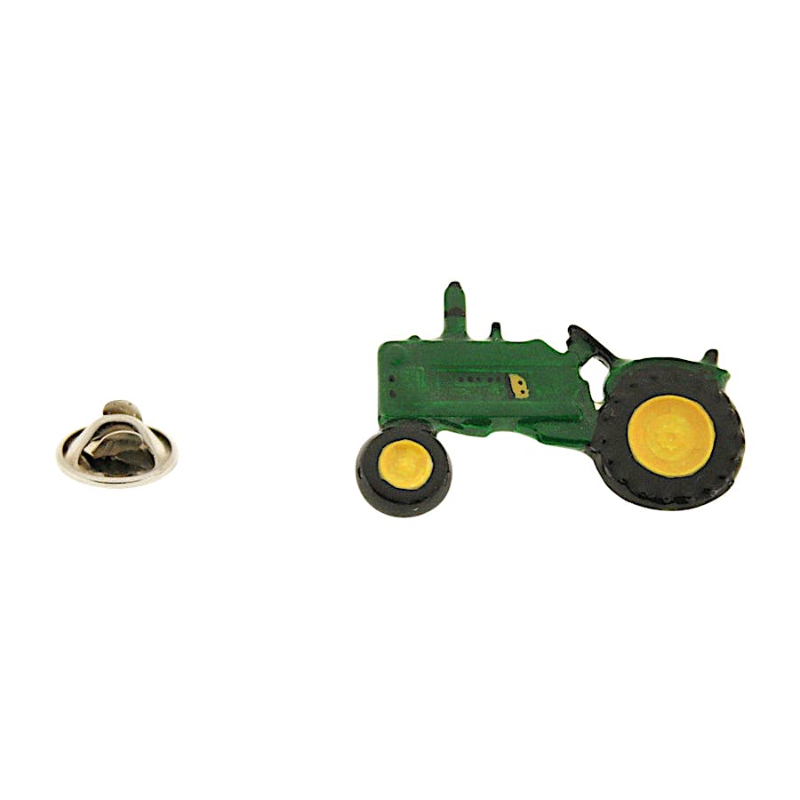 Model 3020 Tractor Pin ~ Hand Painted ~ Lapel Pin ~ Hand Painted Lapel Pin ~ Sarah's Treats & Treasures