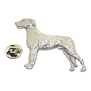 Irish Wolfhound Pin ~ Antiqued Pewter ~ Lapel Pin ~ Sarah's Treats & Treasures