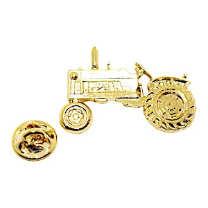 Tractor Pin ~ 24K Gold ~ Lapel Pin ~ 24K Gold Lapel Pin ~ Sarah's Treats & Treasures
