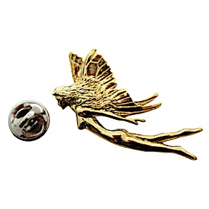 Fairy Pin ~ 24K Gold ~ Lapel Pin ~ 24K Gold Lapel Pin ~ Sarah's Treats & Treasures