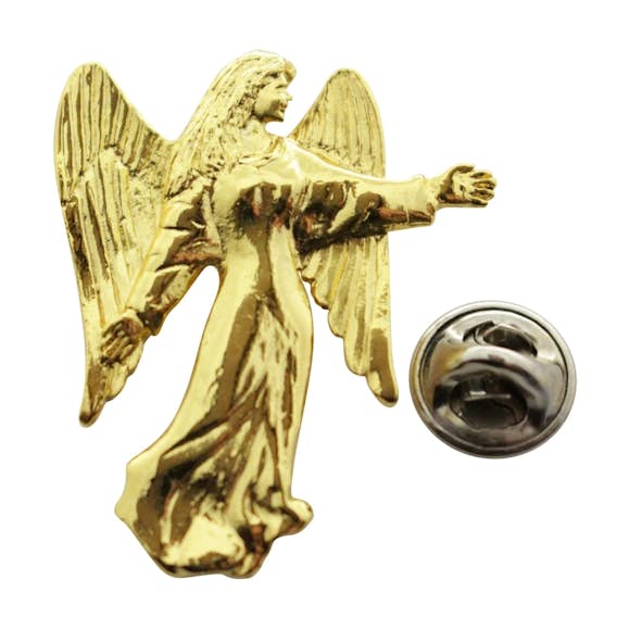 Angel Pin ~ 24K Gold ~ Lapel Pin ~ Sarah's Treats & Treasures