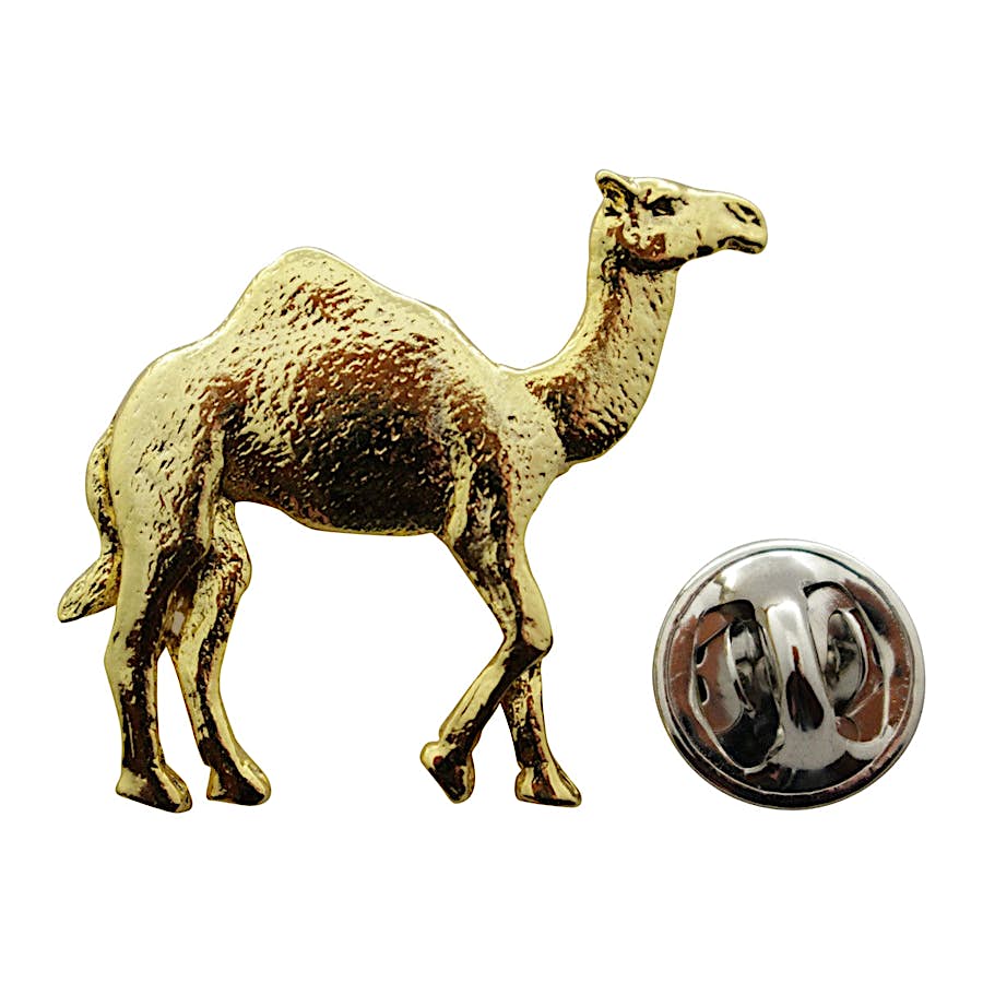 Camel Pin ~ 24K Gold ~ Lapel Pin ~ 24K Gold Lapel Pin ~ Sarah's Treats & Treasures