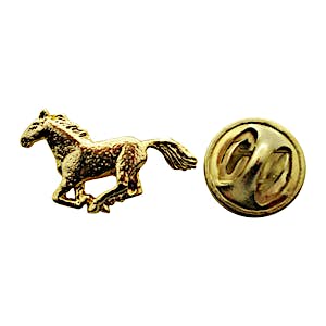 Horse Mini Pin ~ 24K Gold ~ Miniature Lapel Pin ~ 24K Gold Miniature Lapel Pin ~ Sarah's Treats & Treasures